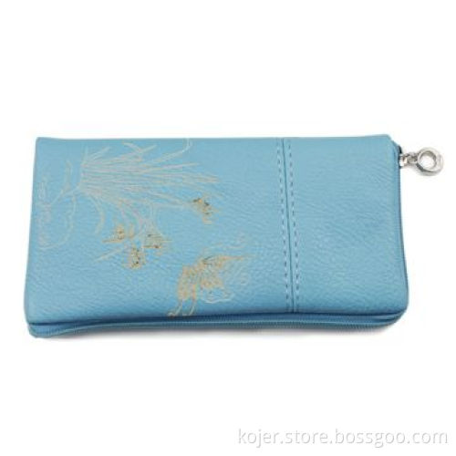PU Leather Case for iPhone 4, with Zipper and Lanyard, Customized Patterns/Logos are Welcome